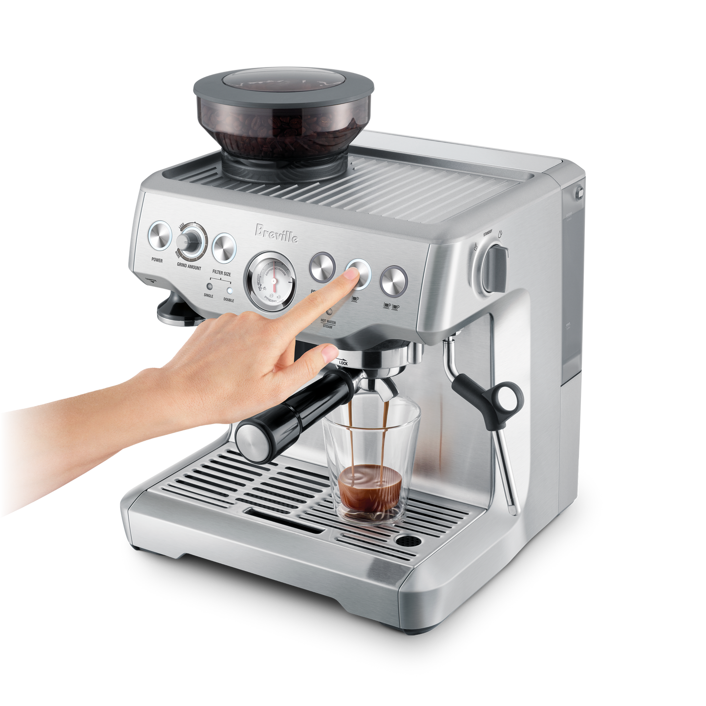 Breville Barista Express®: From Bean to Espresso in Under a Minute