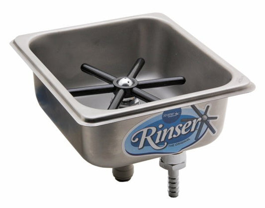 Krome Flush-Mount Frothing Pitcher Rinser / Glass Rinser